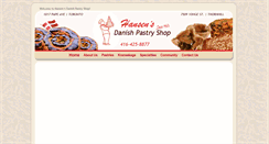 Desktop Screenshot of danishpastry.ca